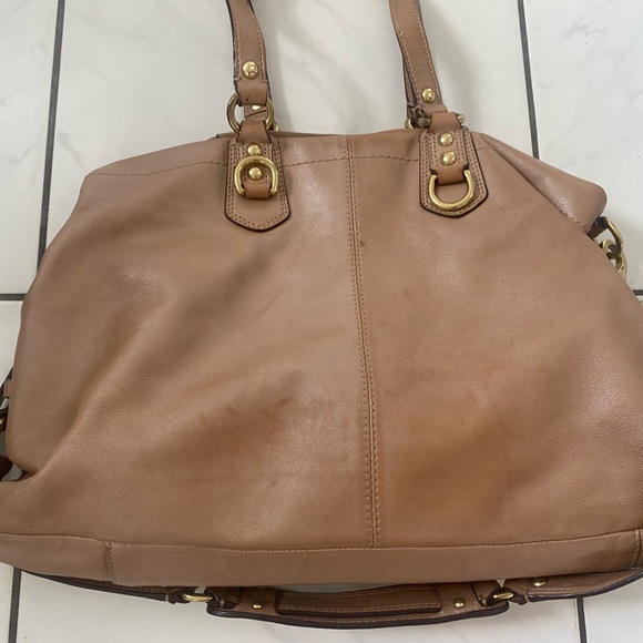 Coach Gold Handbag - Picture 5 of 8